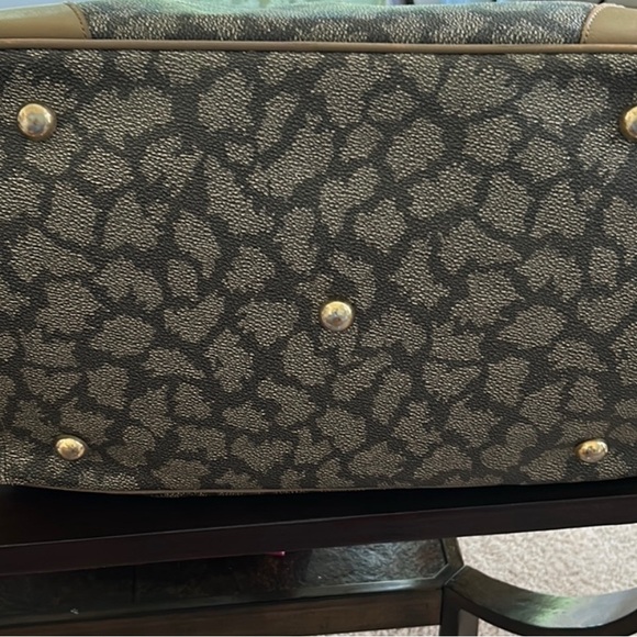 YSL Gray and Tan Travel Bag - Picture 3 of 16